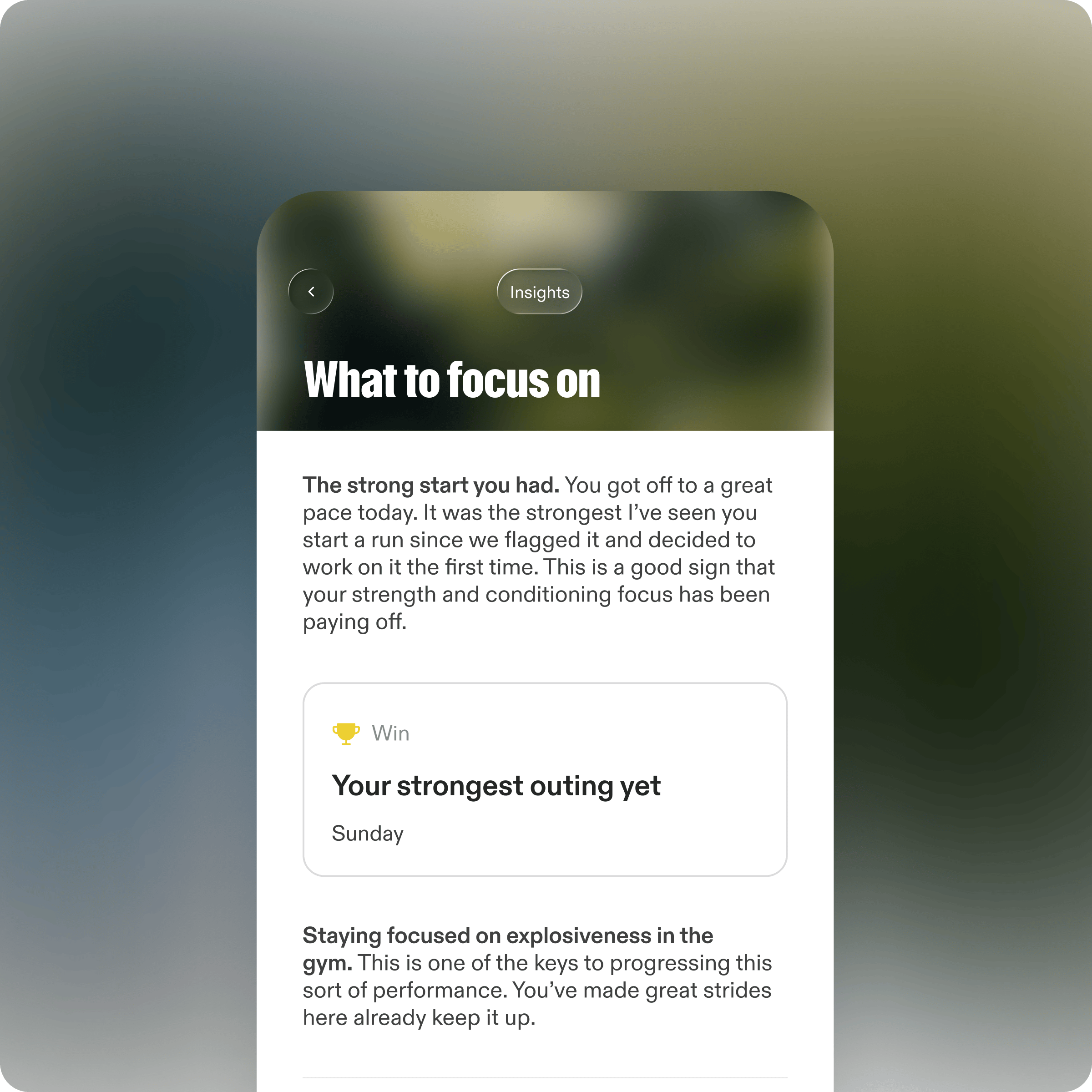 Get clear insights